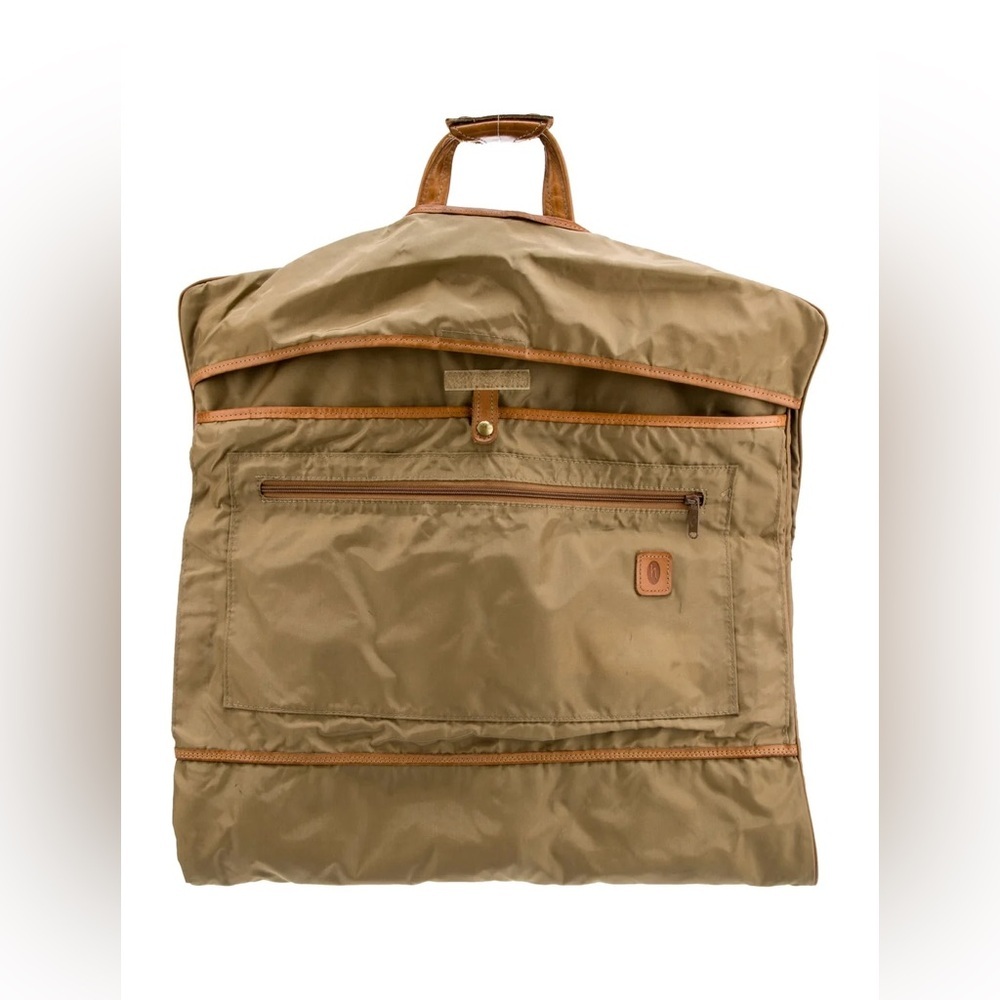 Hartmann vintage Nylon Garment bag with‎ leather details